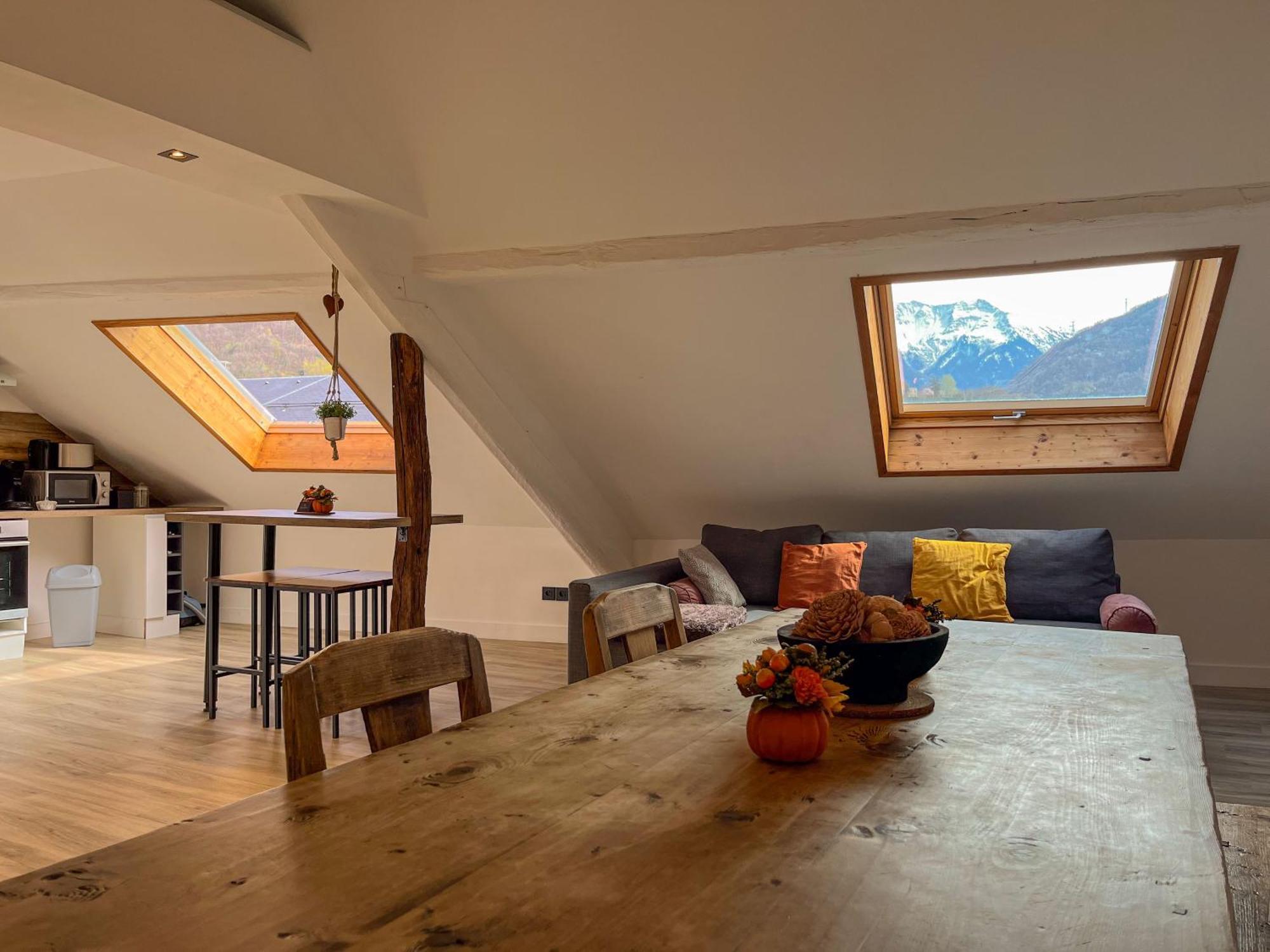 Cocon Sous Les Toits Appartement Albertville Buitenkant foto